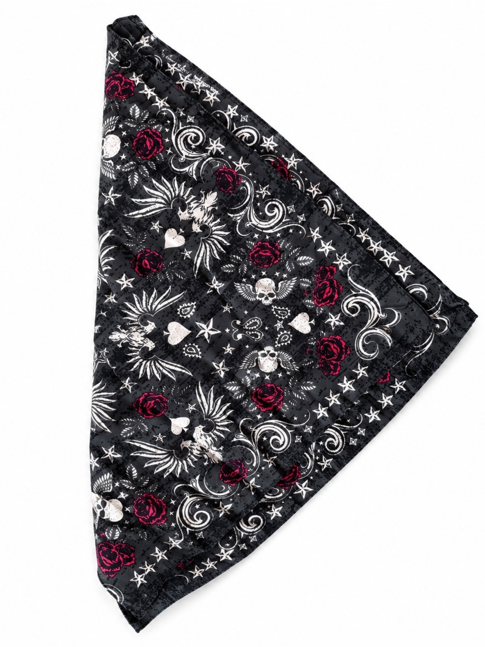 Bandana skulls and roses 🌹